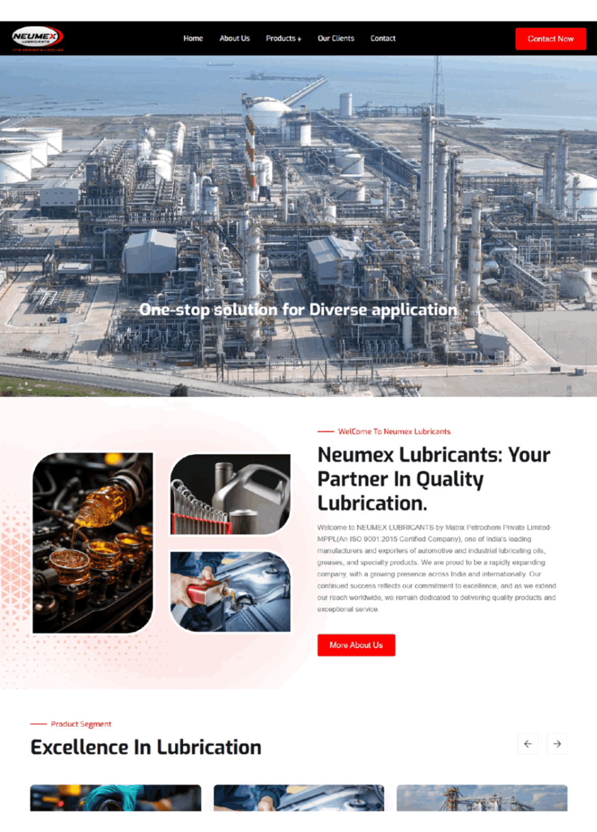 Neumex website work