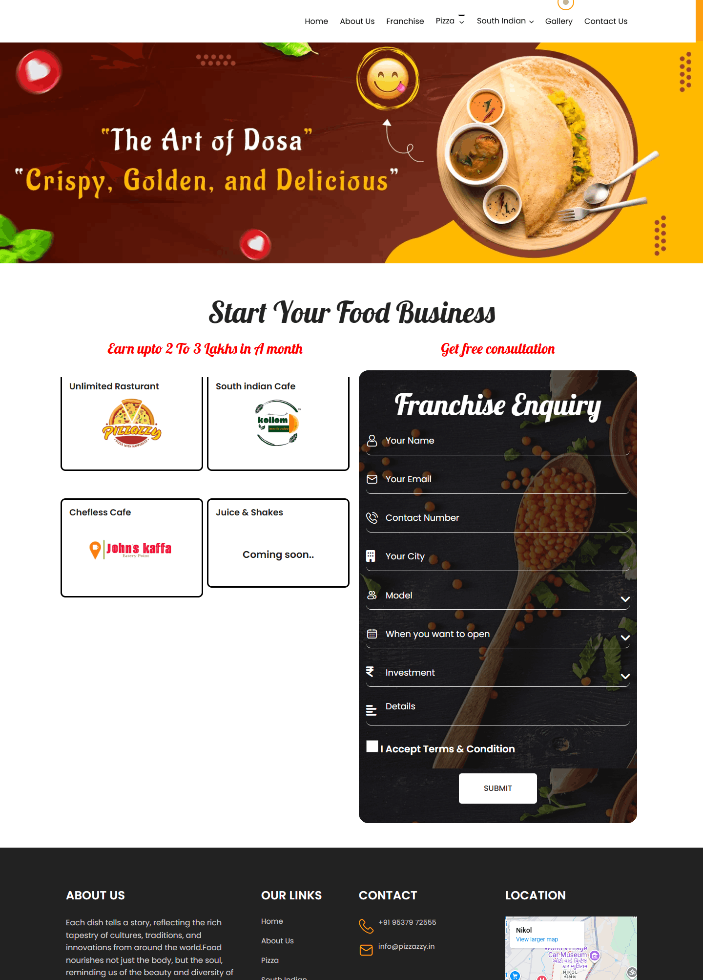 pizaazzy website work